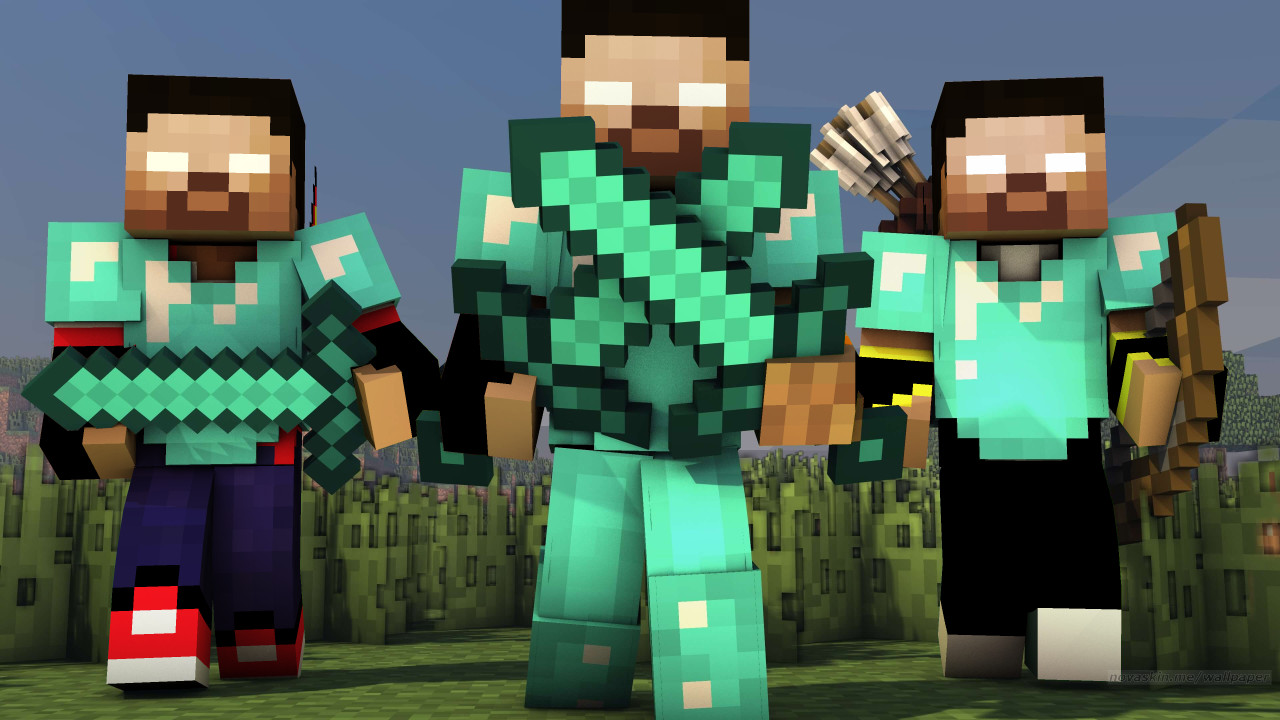 Nova Skin minecraft thumbnail HD wallpaper  Pxfuel